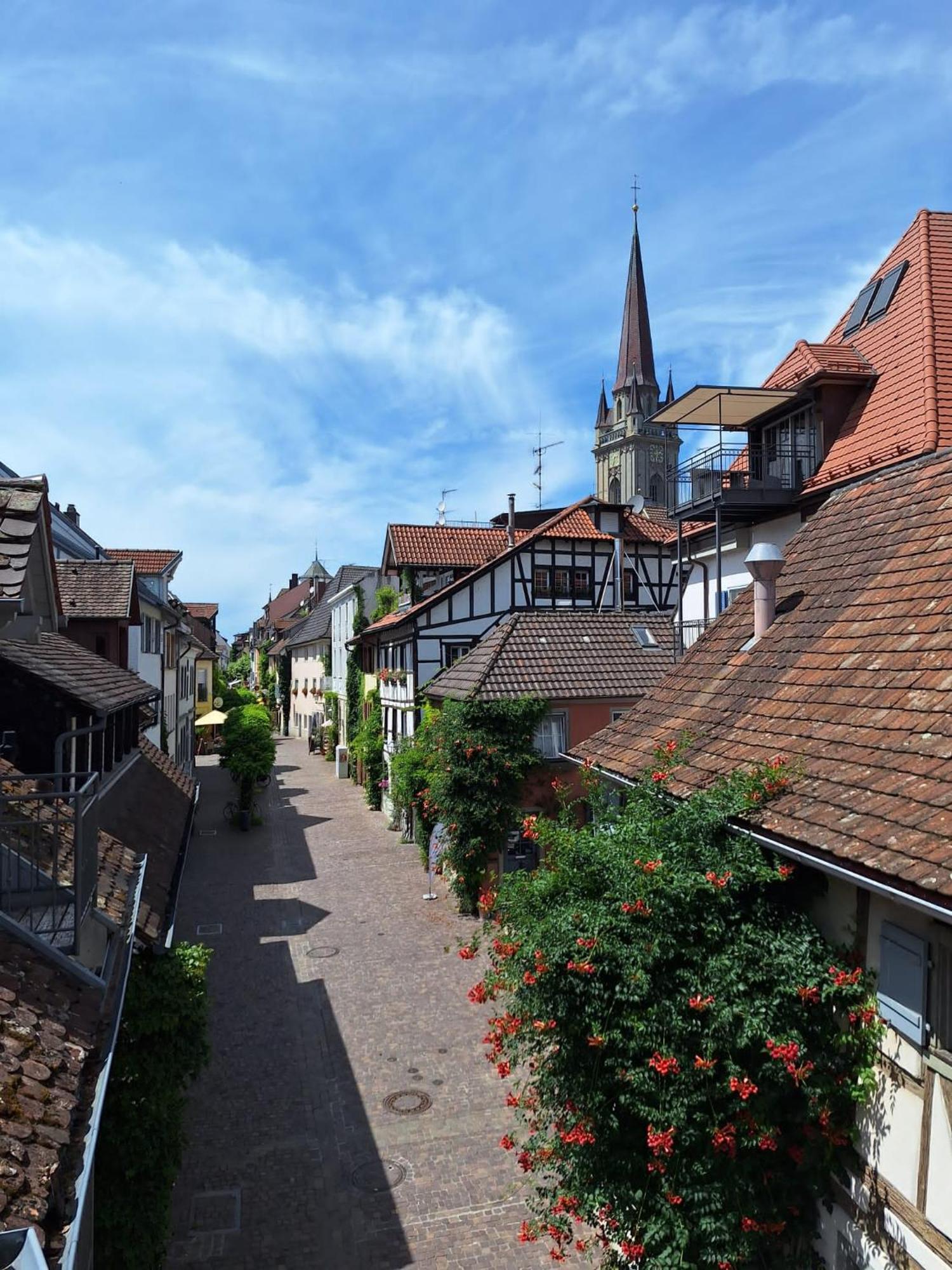 Ferienwohnung Ueberblick Radolfzell am Bodensee Luaran gambar
